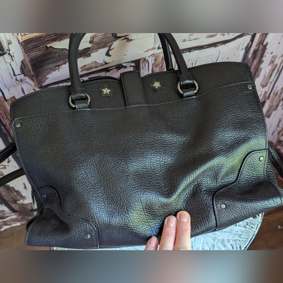 Coach Black Satchel with Vibrant Accents - Picture 15 of 16